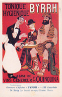 CPA CONCOURS D'AFFICHES BYRRH ILLUSTRATEUR ART NOUVEAU ROBERT HISTA (au Verso Signature BARDOU JOB) DEP 66 CATALAN - Sonstige & Ohne Zuordnung