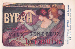 CPA CONCOURS D'AFFICHES BYRRH ILLUSTRATEUR ART NOUVEAU LOUIS RIDEL (au Verso Signature BARDOU JOB) DEP 66 CATALAN - Sonstige & Ohne Zuordnung