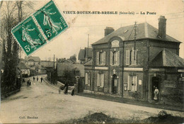 Vieux Rouen Sur Bresle * Rue Et Vue Sur La Poste * Ptt - Rouen