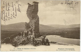 (90) 054, Belfort, Schmitt 15, Siège De Belfort 1870 1871, Pendant L'occupation, Les Allemands à La Miotte - Belfort – Siège De Belfort