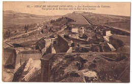 (90) 063, Belfort, Siège De Belfort, Les Fortifications Du Château - Belfort – Siège De Belfort