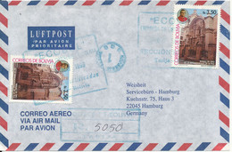 Bolivia Registered Air Mail Cover Sent To Germany 7-5-1996 - Bolivia