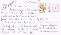 44509. Carta Aerea PUERTO RICO (Misiones) Argentina 1984. Franqueo Encotel. Cataratas Del IGUAZU - Lettres & Documents