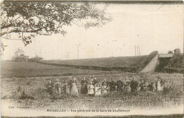 MOISSELLES Vue Générale De La Gare De Bouffémont - Moisselles