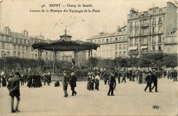 Brest * Le Champ De Bataille * Concert De La Musique Des équipages De La Flotte * Kiosque - Brest