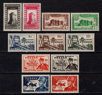Fezzan - 1949 - Aspects Du Fezzan  - N° 43 à 53   - Neufs ** - MNH - Unused Stamps