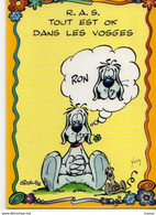 Thème -BD - Gotlib - Gai-Luron -R A S Tout Est OK Dans Les Vosges, - Bandes Dessinées