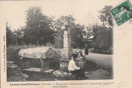 LUSSAC-les-CHATEAUX. - Monument Commémoratif Du Connétable Anglais Jean Chandos - Lussac Les Chateaux