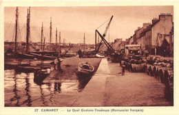 CAMARET - Le Quai Gustave-Toudouze (romancier Français) - Camaret-sur-Mer