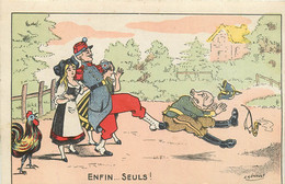 MILITARIA , Illustration Anti Allemande De E Genault , *  460 34 - Guerra 1914-18