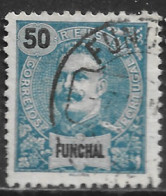 Funchal – 1897 King Carlos 50 Réis Used Stamp - Funchal