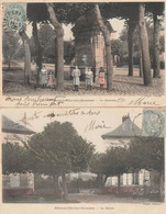 ARNOUVILLE LES GONESSES LA MAIRIE + LA FONTAINE 1905 EDITEUR BERGER - Arnouville Les Gonesses