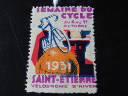 Saint-Etienne 1931 CYCLE Vignette  SG - Sport