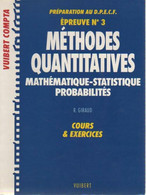Méthodes Quantitatives, Mathématique-statistique, Probabilités De R. Giraud (1989) - 18 Ans Et Plus