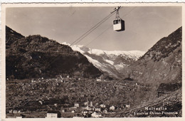 SUISSE . MALVAGLIA . FUNIVIA ORINO PONTERIO. ANNEE 1947 + TEXTE - Malvaglia