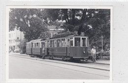Tram. Innsbruck. Kaiserschützenplatz. Photo, No Postcard. 12,5 X 9 Cm. - Tramways