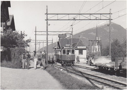 Train Innsbruck-Fulpmess. Telfes. Photo, No Postcard. 14,5 X 10 Cm. - Trains