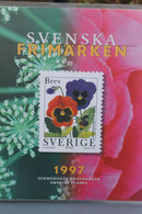 Schweden, Jahresmappe 1997, Jahrgang 1997, Komplett In Mappe, MNH - Años Completos