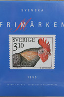 Schweden, Jahresmappe 1995, Jahrgang 1995, Komplett In Mappe, MNH - Komplette Jahrgänge