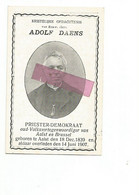 P 68. Eerw. Heer ADOLF DAENS - Priester-Democraat / Oud-Volkvertegenwoordiger AALST En BRUSSEL - AALST 1839/1907 - Devotion Images