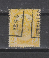 COB 9A BRUXELLES 1894 - Roller Precancels 1894-99