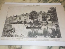 PHOTO CHATEAU DE ROCHAMBEAU LOIR ET CHER 1920 - Non Classés