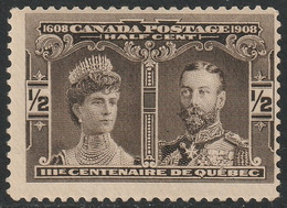 Canada 1908 Sc 96 Mi 84 Yt 85 SG 188 MLH* - Unused Stamps