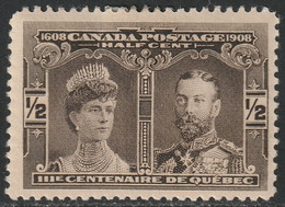 Canada 1908 Sc 96 Mi 84 Yt 85 SG 188 MH* - Unused Stamps
