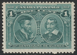 Canada 1908 Sc 97i Mi 85 Yt 86 SG 189 MNH** Hairlines On Right - Unused Stamps