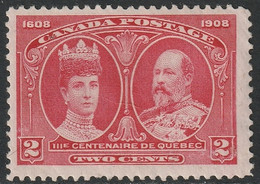 Canada 1908 Sc 98 Mi 86 Yt 87 SG 190 MH* - Nuevos