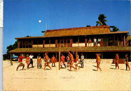 (2 H 43) Fiji Posted To Australia 1982 - Bachcomber Island Resort - Beach Volleyball Game - Volleyball