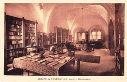 89 - Yonne -  Bibliotheque De L Abbaye De PONTIGNY - Pontigny