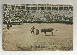 Cp  Corrida , Muerte Del Toro , Voyagée - Corridas