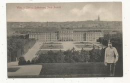 Cp , Autriche , WIEN ,schloss Schönbrunn ,Park-Ansicht , Famille Royale ,Franz Joseph , Vierge - Palacio De Schönbrunn