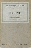 Racine Tome II De Jean Racine (1913) - Autres & Non Classés