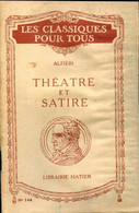 Theâtre Et Satire De Vittorio Alfieri (1922) - Autres & Non Classés