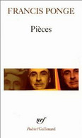 Pièces De Francis Ponge (1971) - Autres & Non Classés