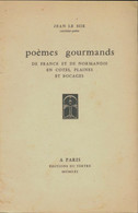 Poèmes Gourmands De Jean Le Hir (1961) - Autres & Non Classés