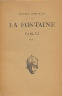 Fables Tome I De Jean De La Fontaine (1934) - Autres & Non Classés