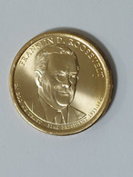 USA - 1 Dollar, 2014P, President Of The USA - Franklin D. Roosevelt (1933–1945), KM# 574 - 2007-…: Presidents