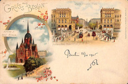 Gruss Aus Berlin - Litho Colors 1905 J. Miesler - Mitte