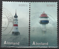 Norwegen Norway 2012. Mi.Nr. 1788-1789, Used O - Oblitérés