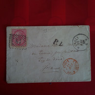 LETTRE NAPOLI POUR PUY DE DOME CACHET ROUTE ET NOIR P.L CACHET TORINO SUSA MOULINS S ALLIER - Poststempel