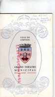 87- LIMOGES- PROGRAMME THEATRE MUNICIPAL-1967-LE PETIT DUC- OPERA COMIQUE-MEILHAC HALEVY-ROBERT VIDAL-FOIES PERIGUEUX - Programma's