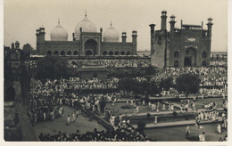 Prayer At The Lahore Mosque - Traveled On 21 September 1958 (2 Images) - Pakistan