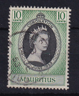 Mauritius: 1953   Coronation   Used - Mauritius (...-1967)