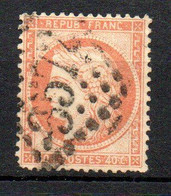 Col27 France Napoléon N° 38 Oblitéré Cote 12,00 € - 1870 Asedio De Paris