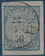 NORVEGE N°1 4 Skilling Obliteration Dateur 1856 De CRISTIANA Belles Marges SUP Signé A.BRUN & Calves - Used Stamps