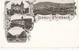 AUTRICHE )) GRUSS AUS FELDBACH    Multivues Illustration - Feldbach