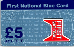 32309 - Großbritannien - First National Blue Card , New , Not Used , Prepaid - BT Cartes Mondiales (Prépayées)